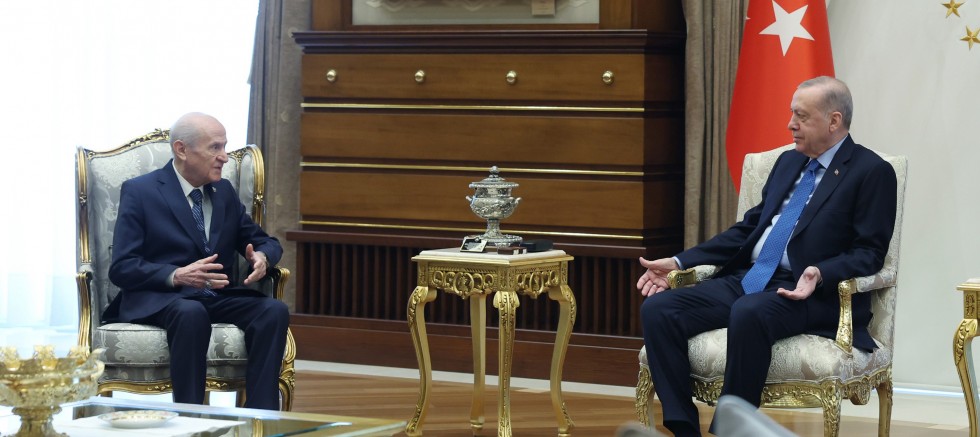 Erdoğan ve Bahçeli'den sürpriz görüşme