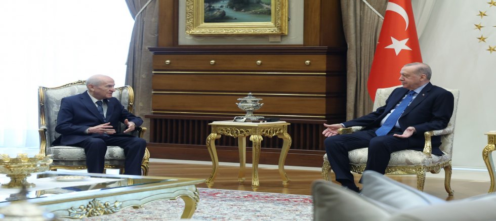Erdoğan ve Bahçeli'den sürpriz görüşme