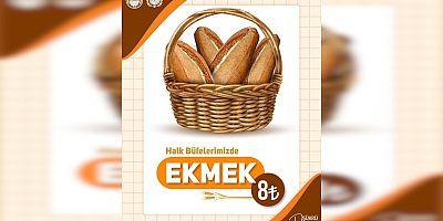 HALK BÜFELERDE EKMEK 8 TL!