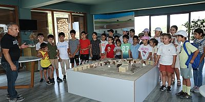 Nilüfer’de çocuklar arkeoloji ile tanışıyor