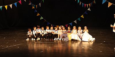 Nilüferli minikler drama gösterileriyle alkış topladı