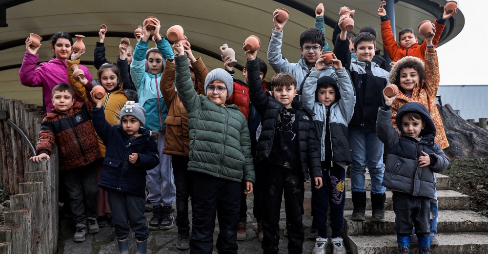 Arkeolojiyi eğlenerek öğrendiler