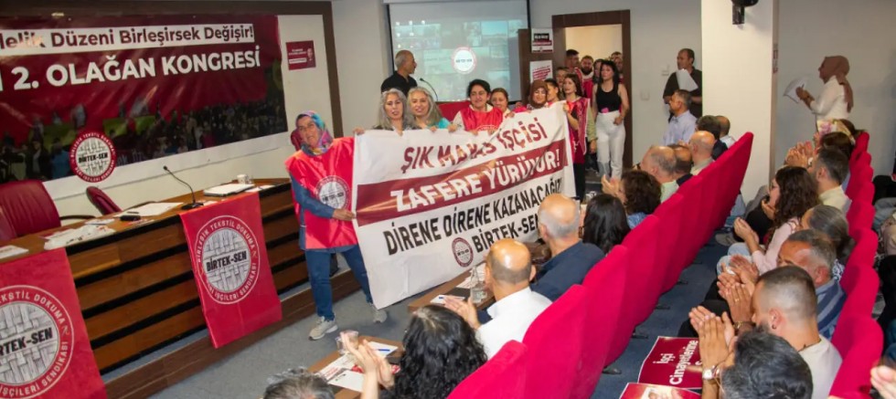 BİRTEK-SEN kongresinde açıklandı: 260 gündür direnen Şık Makas işçileri kazandı