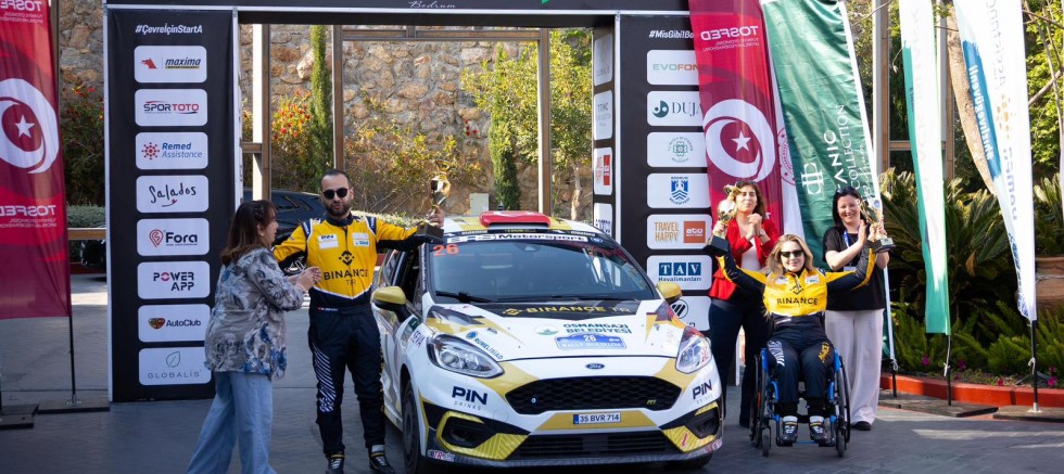 Bodrum Rallisi’nde Kübra Denizci Keskin Rüzgarı