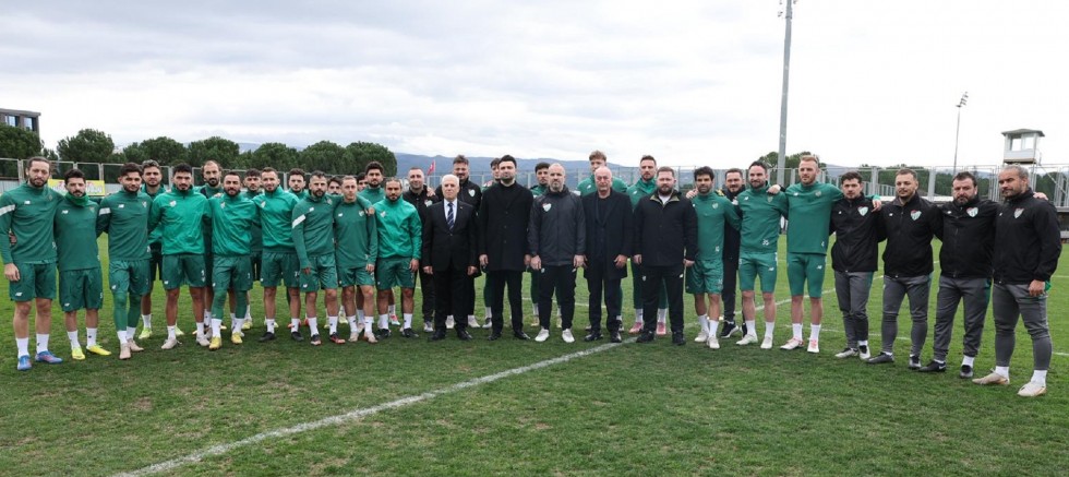 Bursa Büyükşehir'den Bursaspor'a güçlü destek