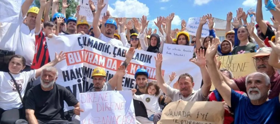 Edirne Özşen Madencilik'te direnişin 17. günü geride kaldı