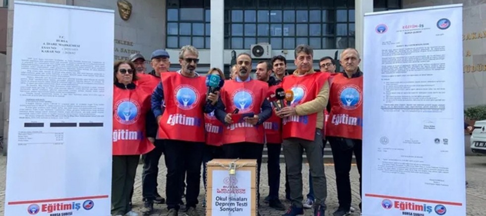 Eğitim İş Bursa: Okulların depreme dayanıklılık durumunu neden saklıyorsunuz?