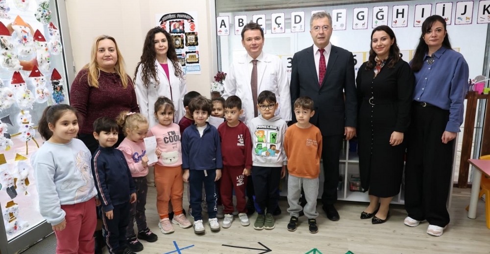 Erkan Aydın Mesleğini Çocuklara Tanıttı