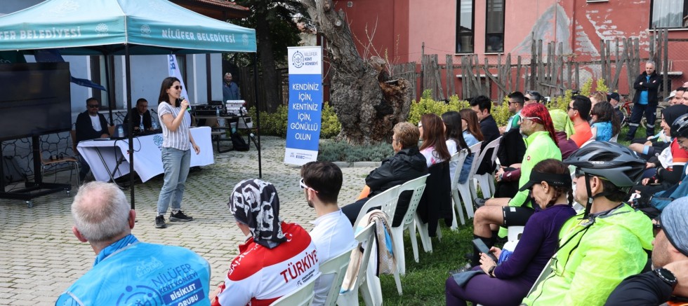 Granfondo Bursa öncesi bisikletliler Nilüfer’de buluştu