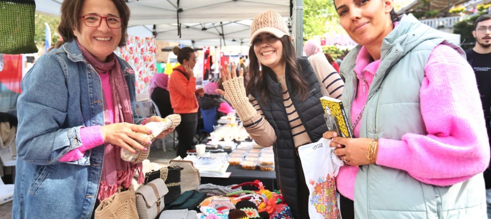 Heykel'de 'Meydan Kadınların'