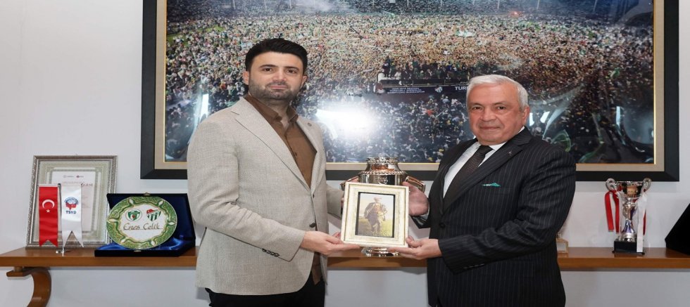 Şadi Özdemir’den Bursaspor’a tebrik ziyareti
