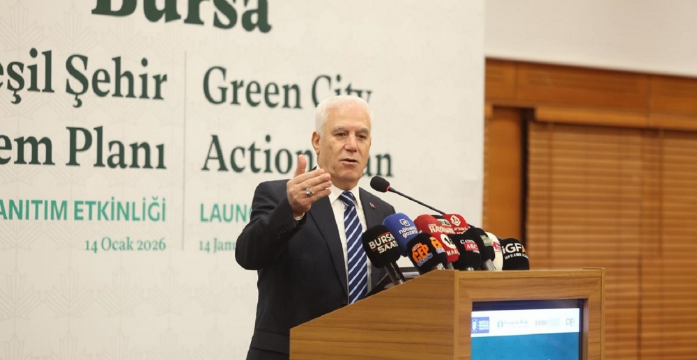 Bursa'da yeşil dönüşüm başladı