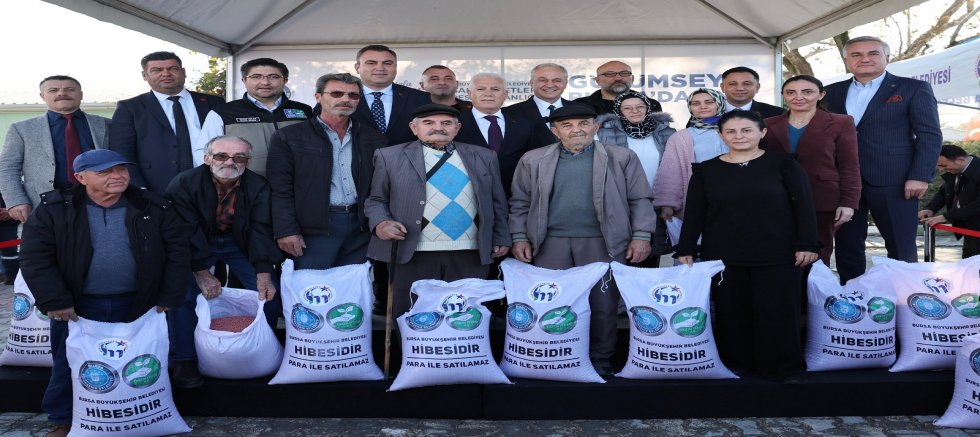 Bursalı çiftçinin yüzü gülüyor