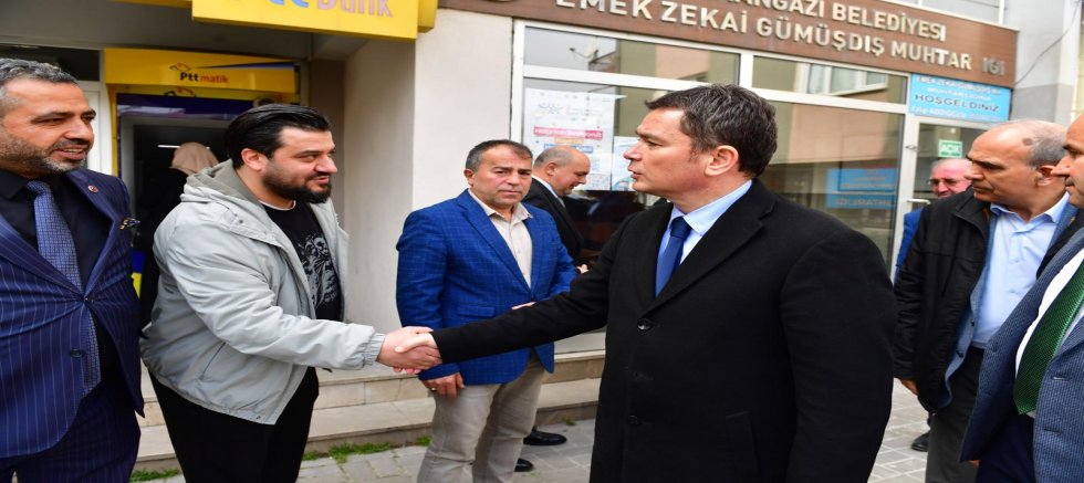 Erkan Aydın’ın Cuma Durağı Emek Mahallesi Oldu