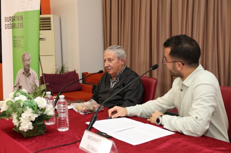 Nilüfer Belediyesi Karagöz ustası Şinasi Çelikol’u ağırladı 