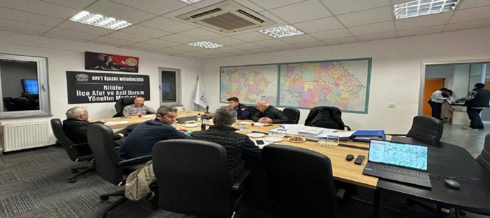 Nilüfer’de afetlere karşı hazırlık tatbikatı 