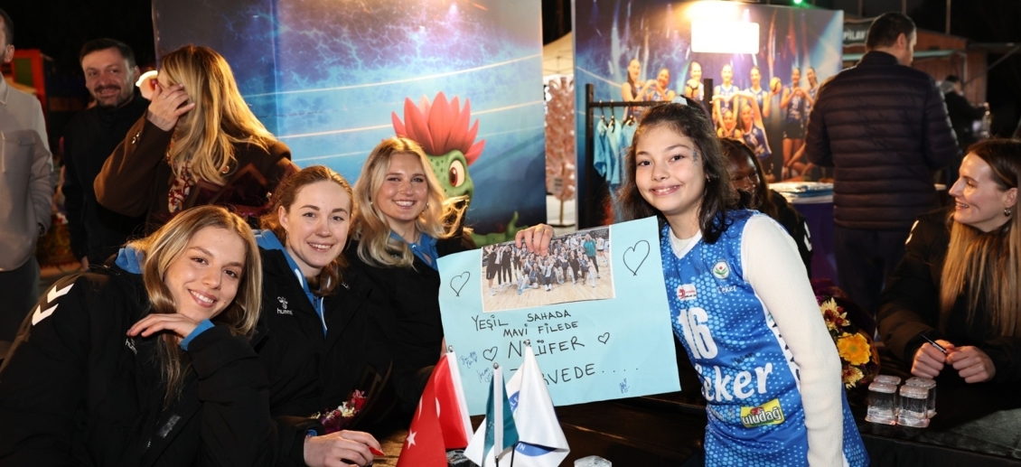 Nilüfer’in Sultanları 8 Mart’ta taraftarıyla buluştu