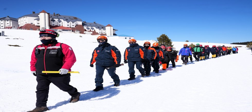 OSAD Ekipleri Çığ Senaryosunda Aktif Rol Aldı