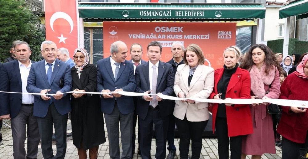 Osmangazi Belediyesi 29’uncu OSMEK Kurs Merkezini Açtı 