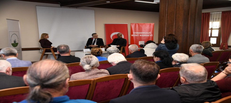  Osmangazi’de “Atatürk'ün Yaşamı, Düşünceleri ve Cumhuriyet Mirası” Paneli