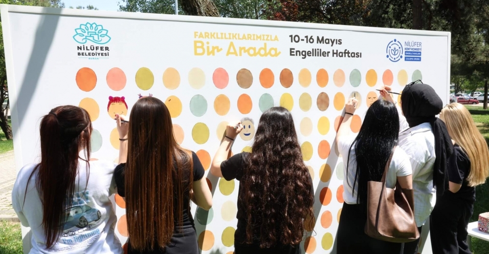 Nilüfer’de engeller sevgi ile aşılıyor