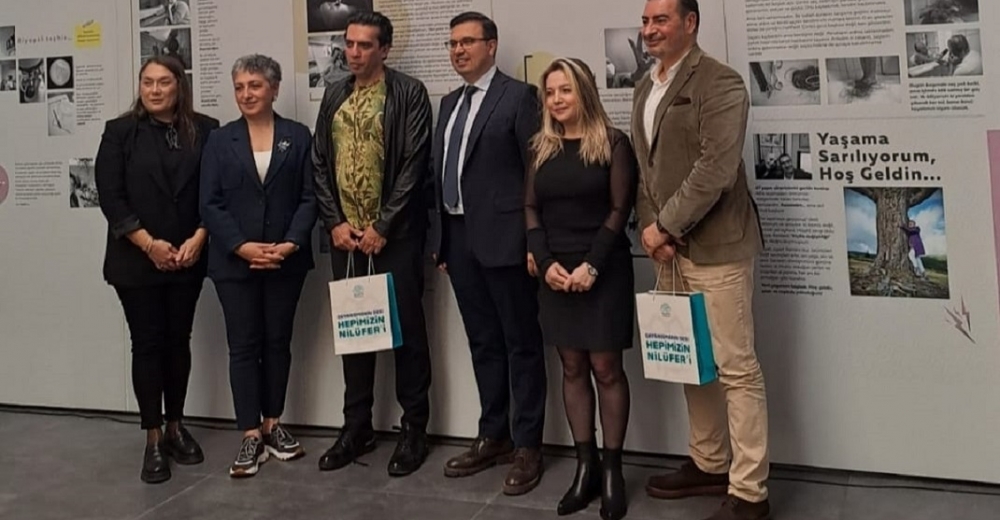 Nilüfer’de meme kanseri farkındalık buluşması ve sergi açılışı