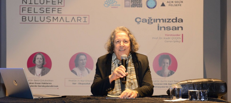 Nilüfer Felsefe Buluşmaları’nda kadın haklarına felsefi bakış