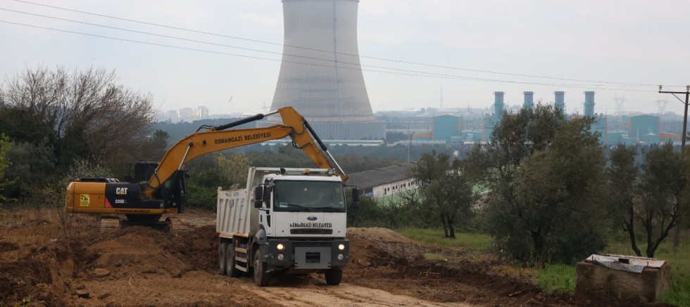 Osmangazi Belediyesi Karabalçık’ta 455 Metrelik Yeni Yol Açıyor