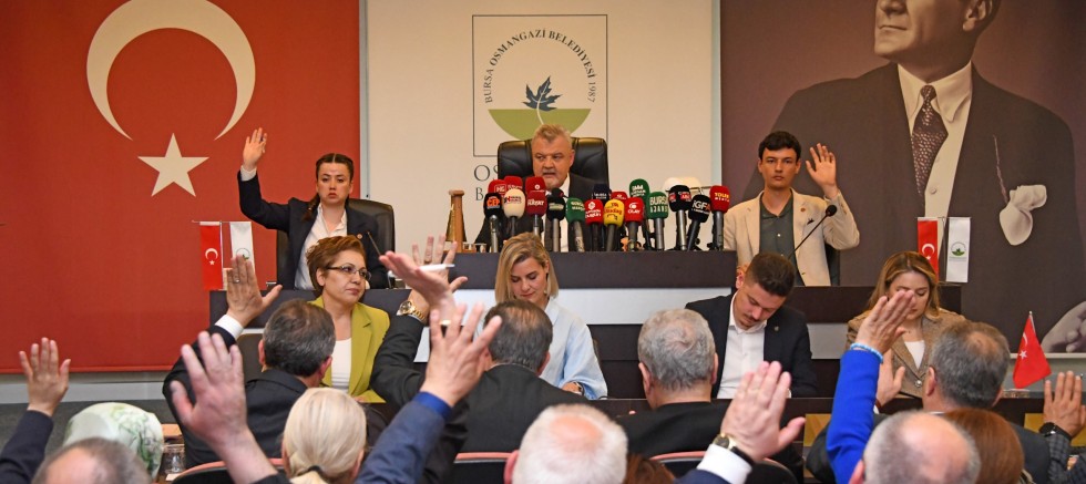 Osmangazi Belediyesi Mayıs Ayı Olağan Meclis Toplantısı Gerçekleştirildi