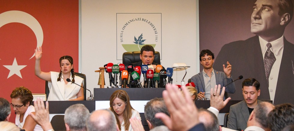 Osmangazi Belediyesi Temmuz Ayı Olağan Meclis Toplantısı Yapıldı