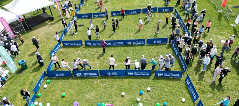Spor Festivali’nde özel çocukların mutlu günü