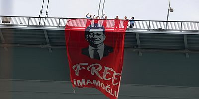 15 Temmuz Şehitler Köprüsü'nde 'İmamoğlu'na Özgürlük' eylemi