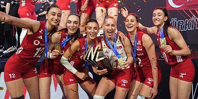 A Milli Kadın Voleybol Takımı Milletler Ligi şampiyonu oldu!