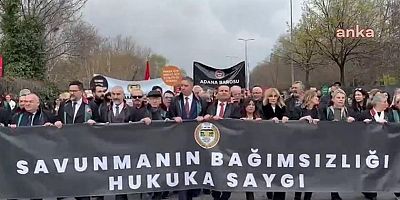 Avukatlar Ankara’da yürüdü: “Savunmanın bağımsızlığı için yürüyoruz”