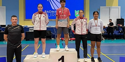 Badmintonda Osmangazi’ye Çifte Madalya