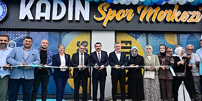 Bağlaraltı kadın spor merkezi kapılarını açtı