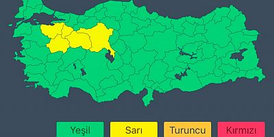 Bakanlıktan 5 il için sarı kodlu uyarı: Kuvvetli sağanak bekleniyor