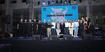 Barışın sesi Nilüfer’den yükseldi 