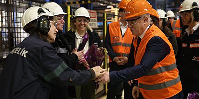 Başkan Bozbey'den kadın emekçilere anlamlı ziyaret