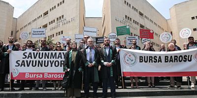Bursa Barosu: Demokratik hukuk devleti ilkelerine sahip çıkmaya devam edeceğiz!  