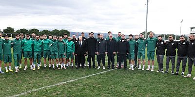Bursa Büyükşehir'den Bursaspor'a güçlü destek