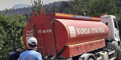 Bursa Büyükşehir Gürsu yangınında güncel durumu bildirdi