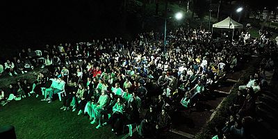 Bursa’da açık havada sinema keyfi