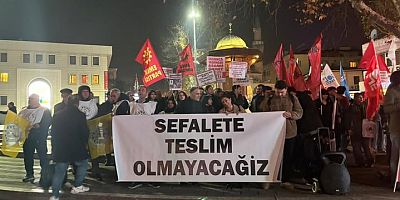 Bursa’da asgari ücret eylemi: Sefalet dayatmasını kabul etmiyoruz