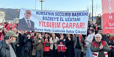 Bursa’da Bozbey’e destek mitingleri sürüyor