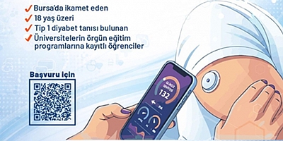 Bursa’da diyabetli öğrencilere sensör desteği