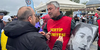 Bursa'da Erdal Eren posterine polis engeli