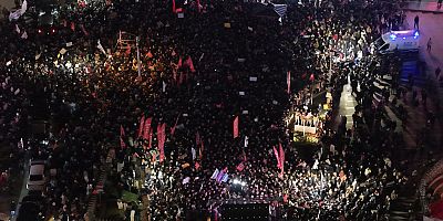 Bursa'da İmamoğlu'na destek eylemleri devam ediyor!