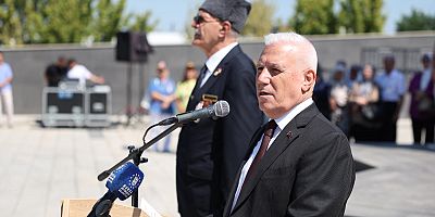 Bursa'da Kıbrıs Barış Harekâtı'nın 51. yıl dönümü töreni