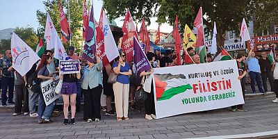 Bursa’dan Filistin’e destek: “Madleen’e özgürlük, Vela’ya ambargo”
